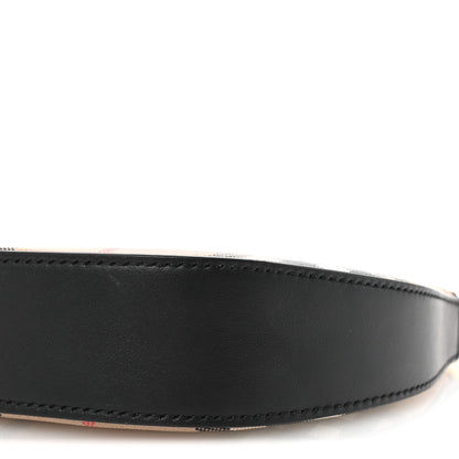 Burberry Vintage Check Calfskin Olympia Slim Pouch Archive Beige 9 of 9