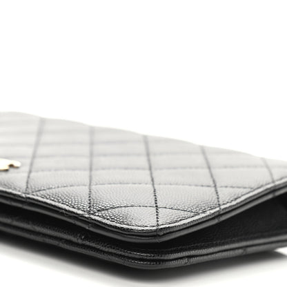 Chanel Caviar Quilted Clutch With Chain Black 10 of 11