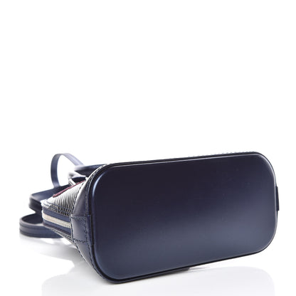 Louis Vuitton Epi Sequins Flame Alma Nano Blue Nuit 4 of 9