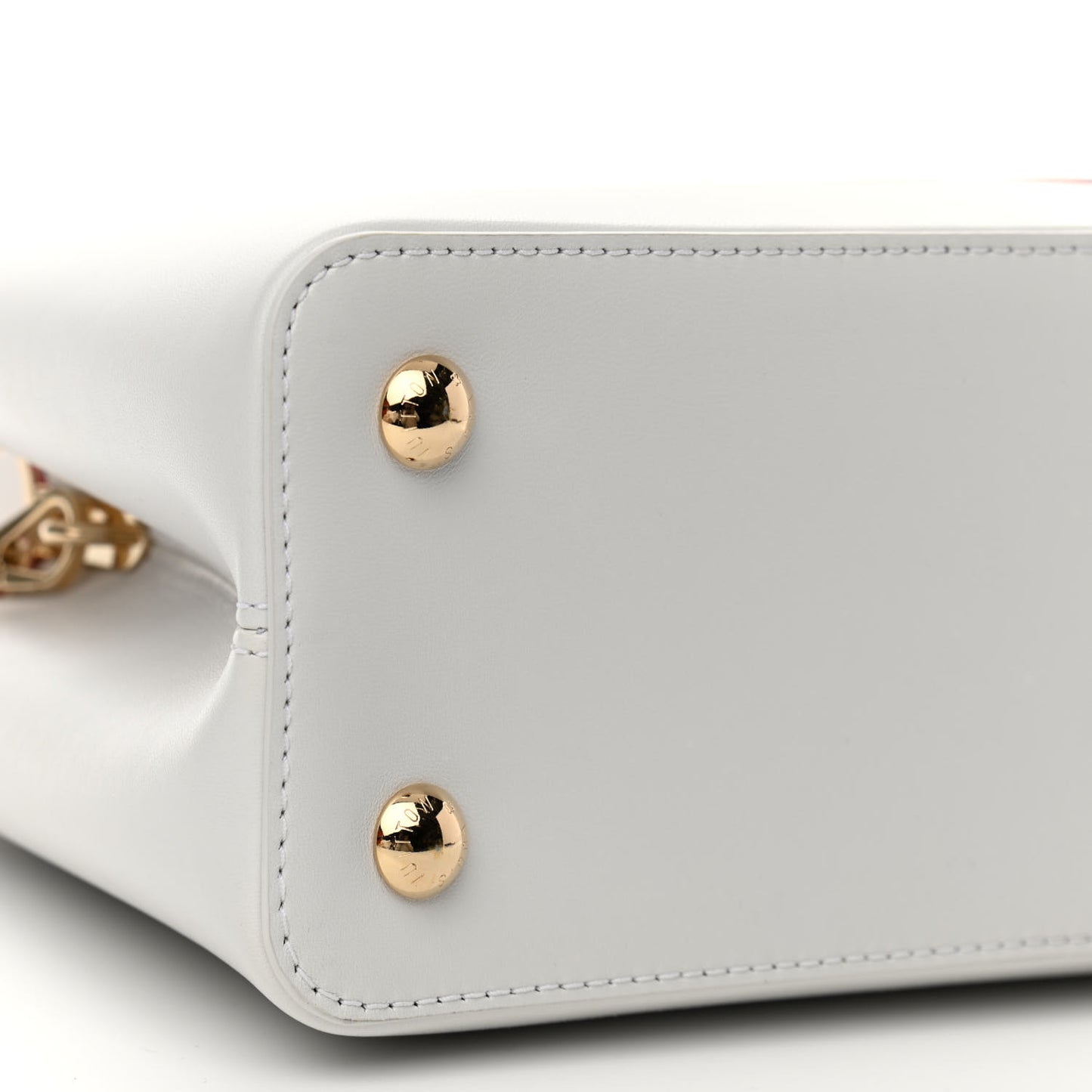 Lambskin Beatriz Milhazes Artycapucines PM White Multicolor