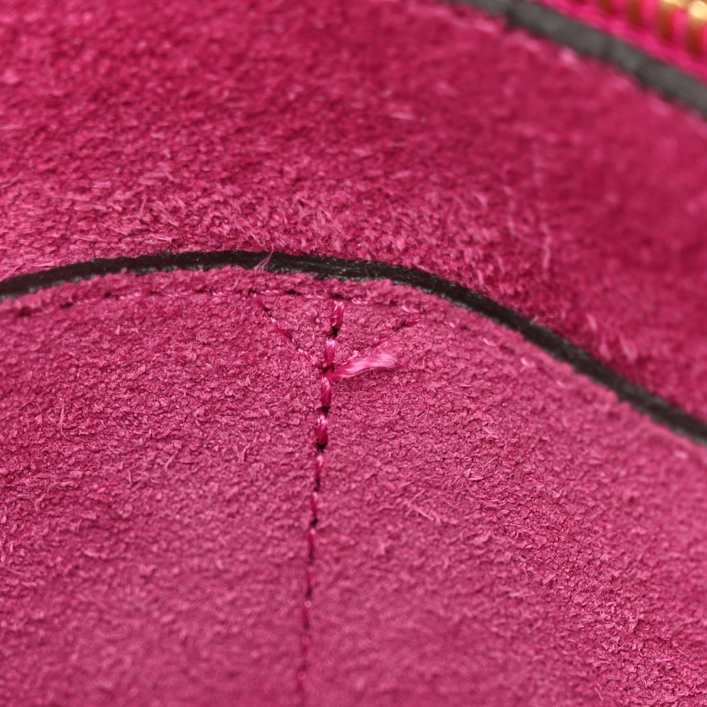 Natural Leather Bayswater Hot Fuchsia
