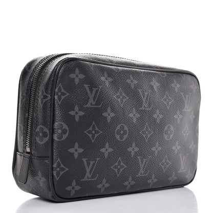 Louis Vuitton Monogram Eclipse Toilet Pouch GM 3 of 8