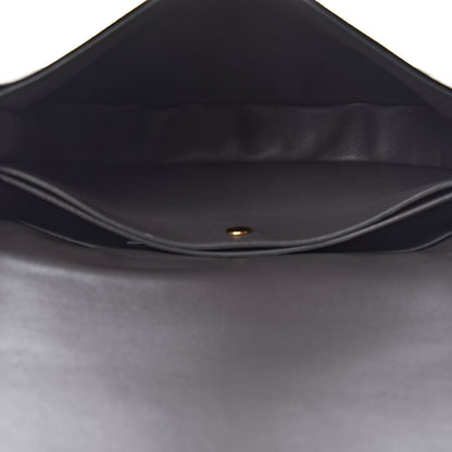 Celine Grained Calfskin Medium Trotteur Light Anthracite 5 of 12