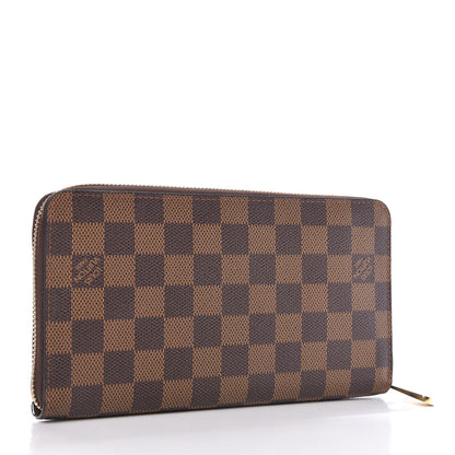 Louis Vuitton Damier Ebene Zippy Organizer Wallet 3 of 10