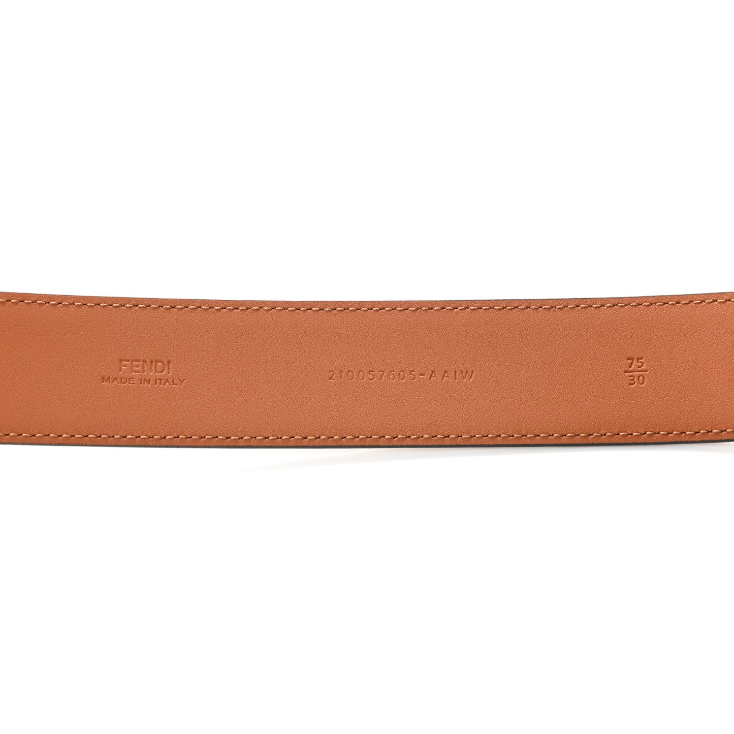 Vitello King FF 3.5CM Belt 75 30 Cuoio