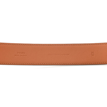Fendi Vitello King FF 3.5CM Belt 75 30 Cuoio 5 of 5