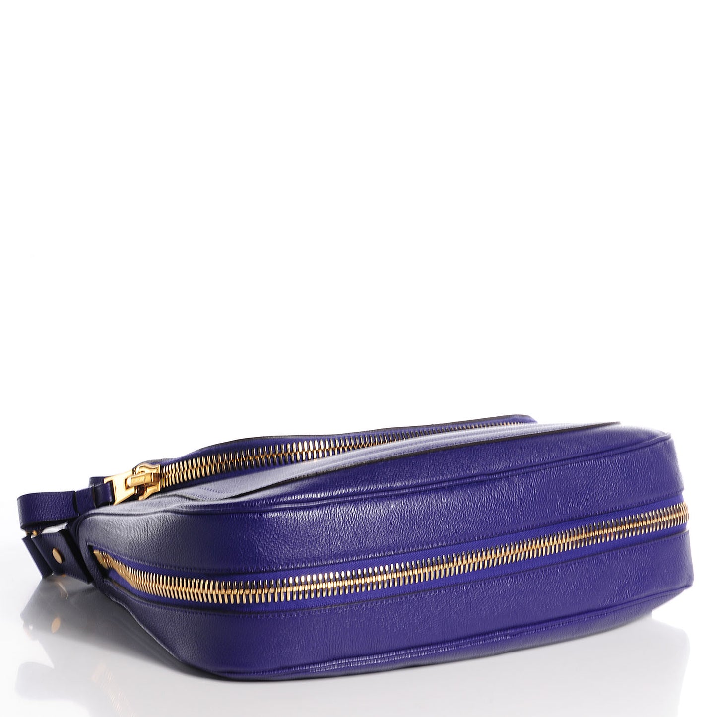 Pebbled Calfskin Large Jennifer Purple