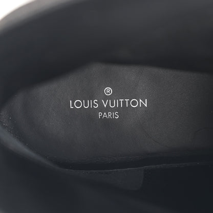 Louis Vuitton Calfskin Monogram Wonderland Flat Ranger Boots 39 Black 8 of 11