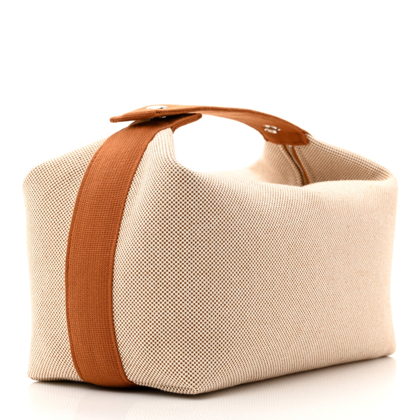 Canvas Large Bride-A-Brac Cabriole Case Biscuit