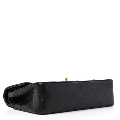 Chanel Lambskin Quilted Small Double Flap Black 4 of 14