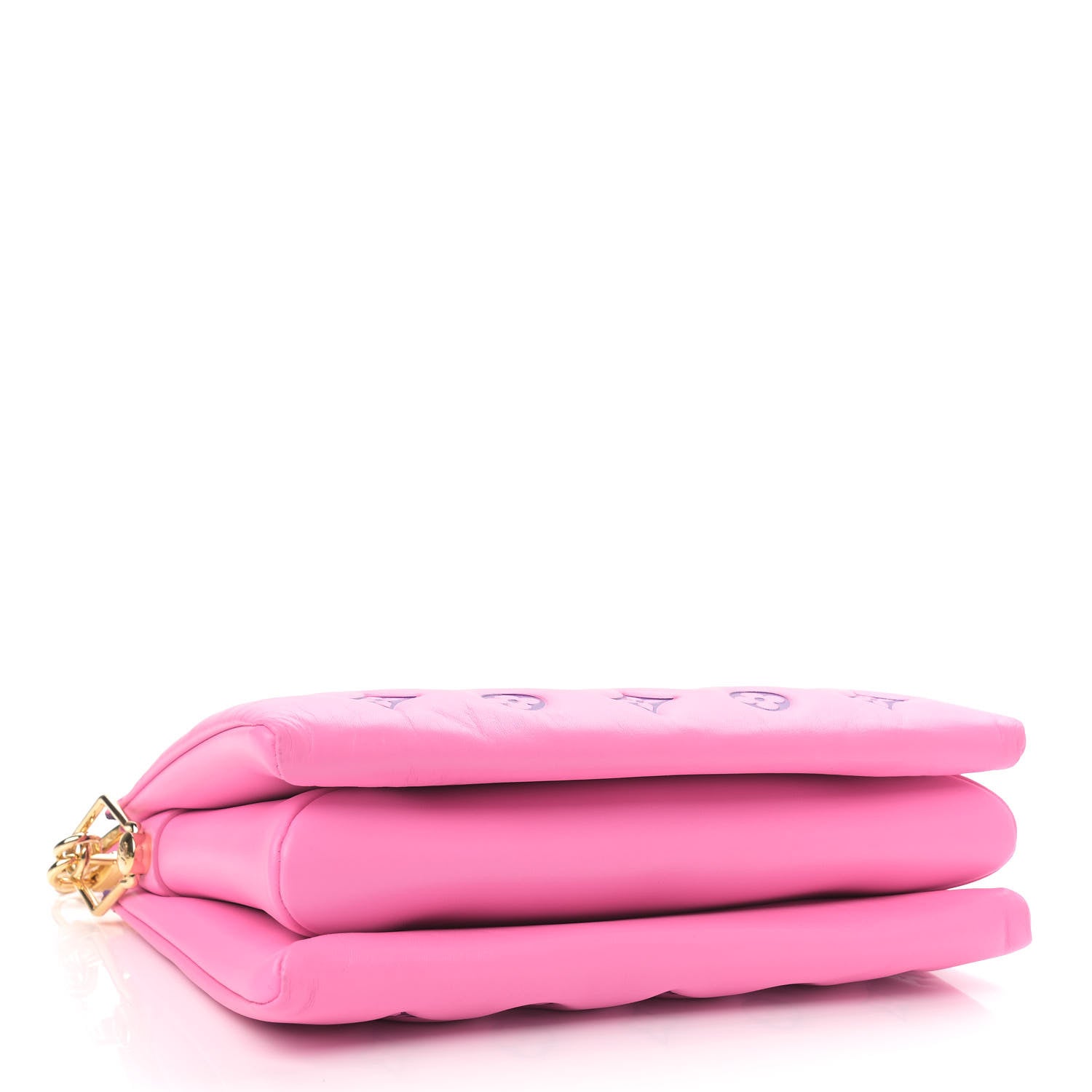 Louis Vuitton Lambskin Embossed Monogram Vuittamins Coussin PM Rose Violet 4 of 8
