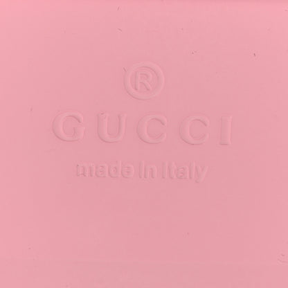 Gucci Rubber Mini Double G Womens Isla Dad Sandals 42 Wild Rose 7 of 9