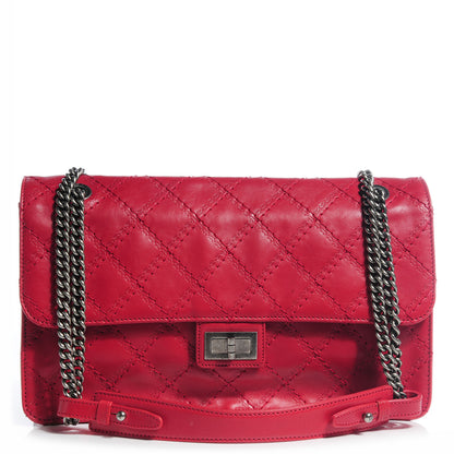 Chanel Calfskin CC Crave Reissue Jumbo Flap Light Red 1 of 9