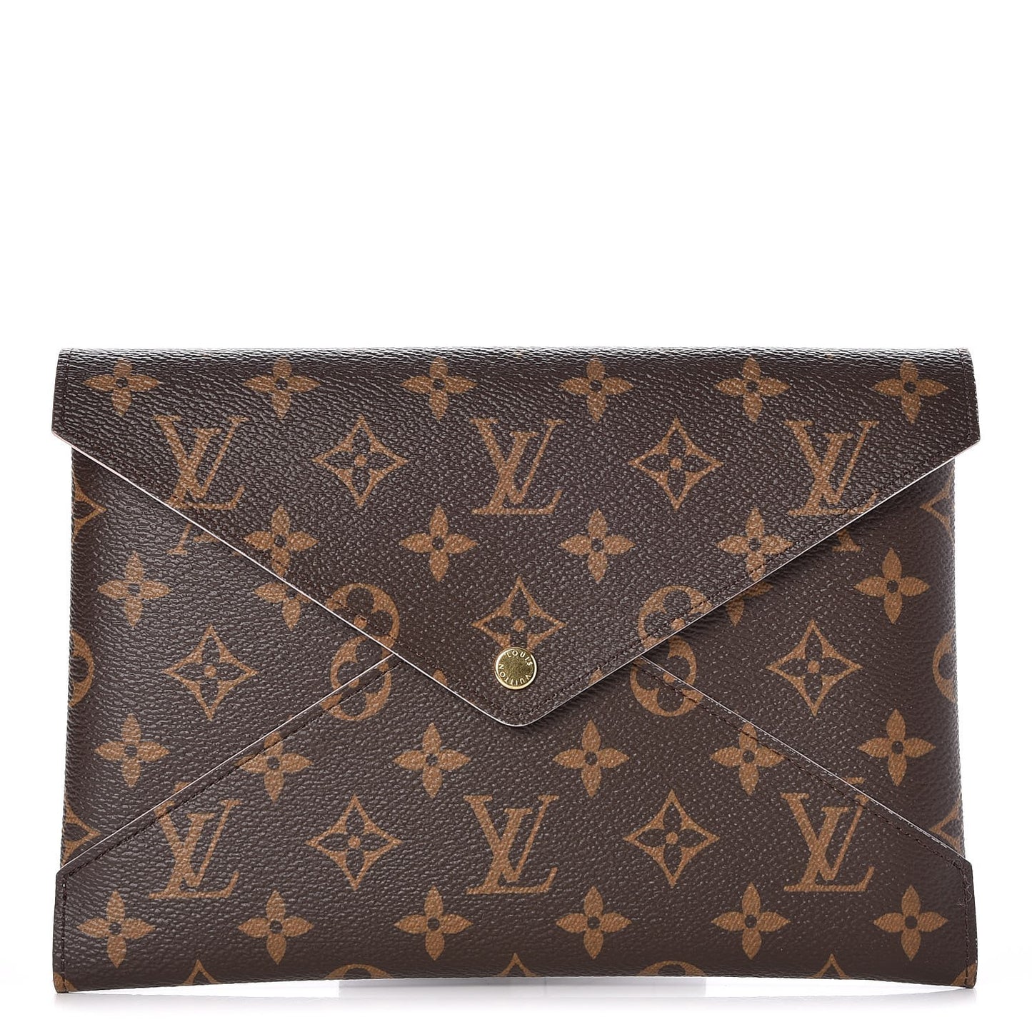 Monogram Large Kirigami Pochette Insert Rose Ballerine