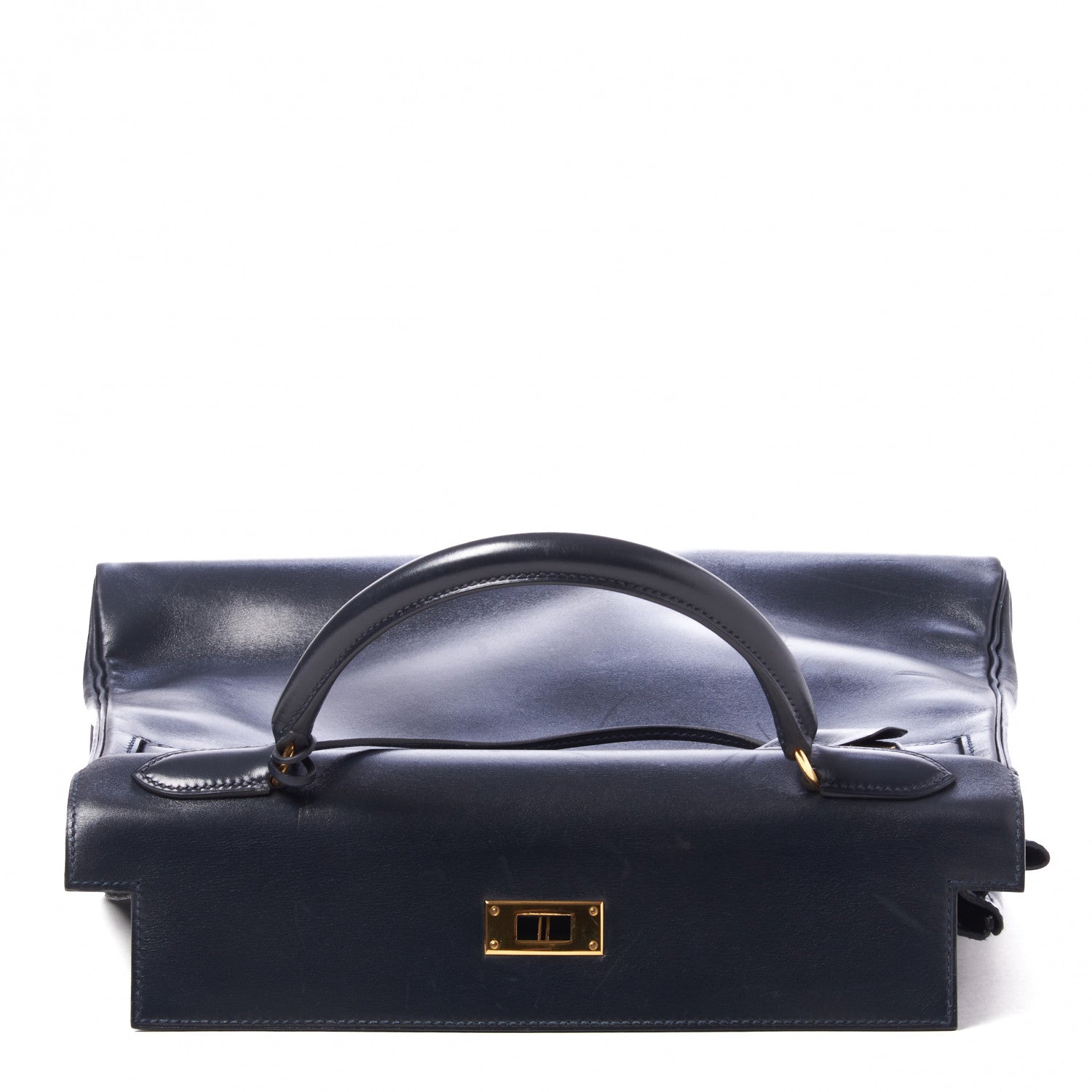 Hermes Box Kelly Retourne 32 Indigo 15 of 40