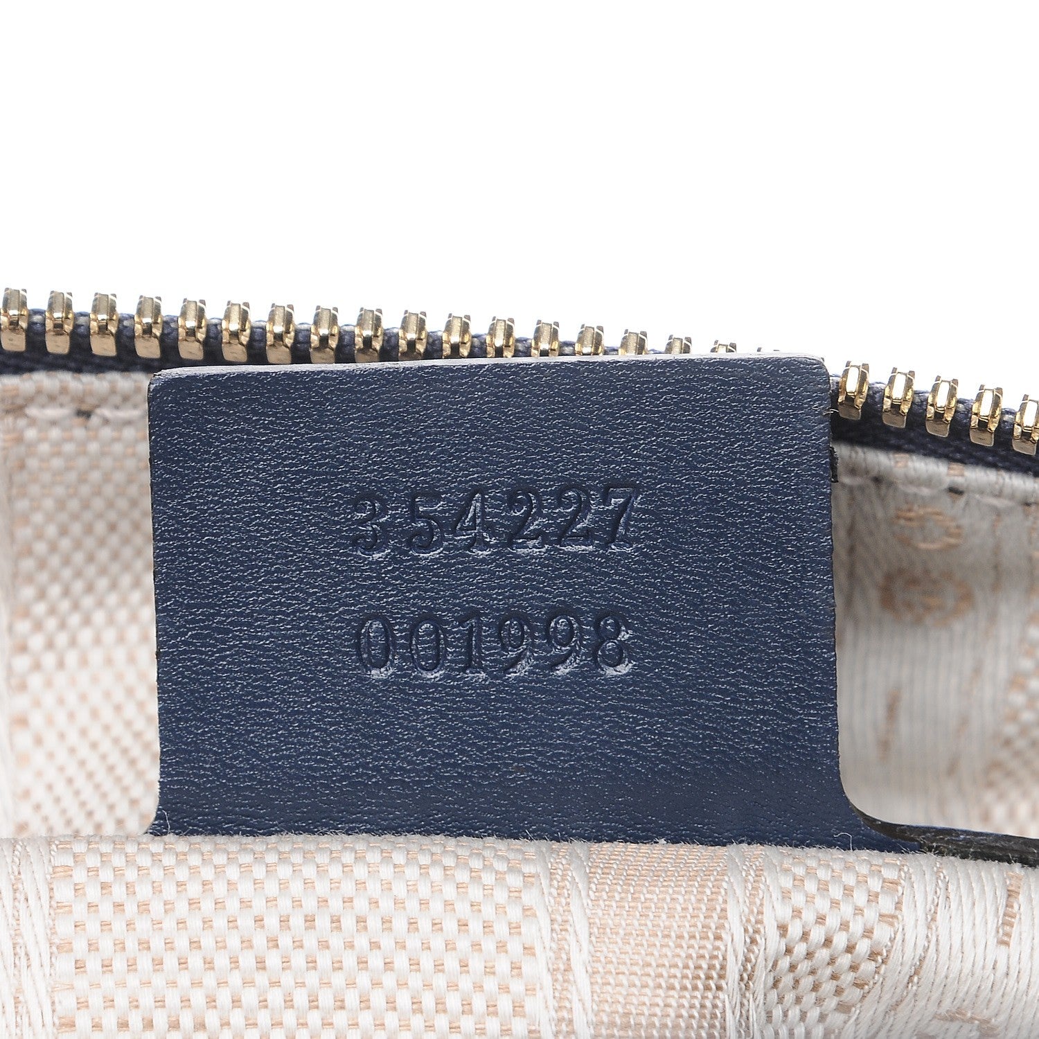 Gucci Hilary Lux Bright Diamante Top Handle Bag Classic Marine 8 of 8