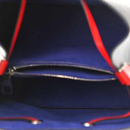 Louis Vuitton Epi Braided NeoNoe MM Black Indigo 5 of 9
