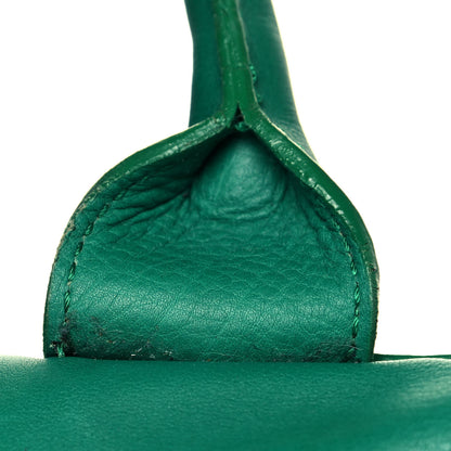 Jimmy Choo Grainy Calfskin Small Ramona Satchel Green 23 of 25