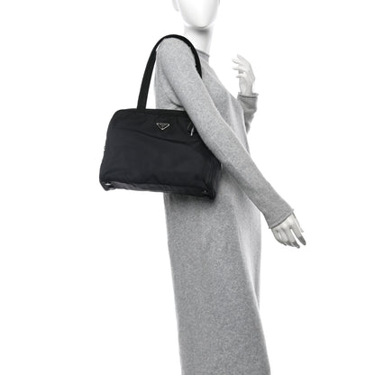 Prada Tessuto Nylon Tote Black 2 of 10