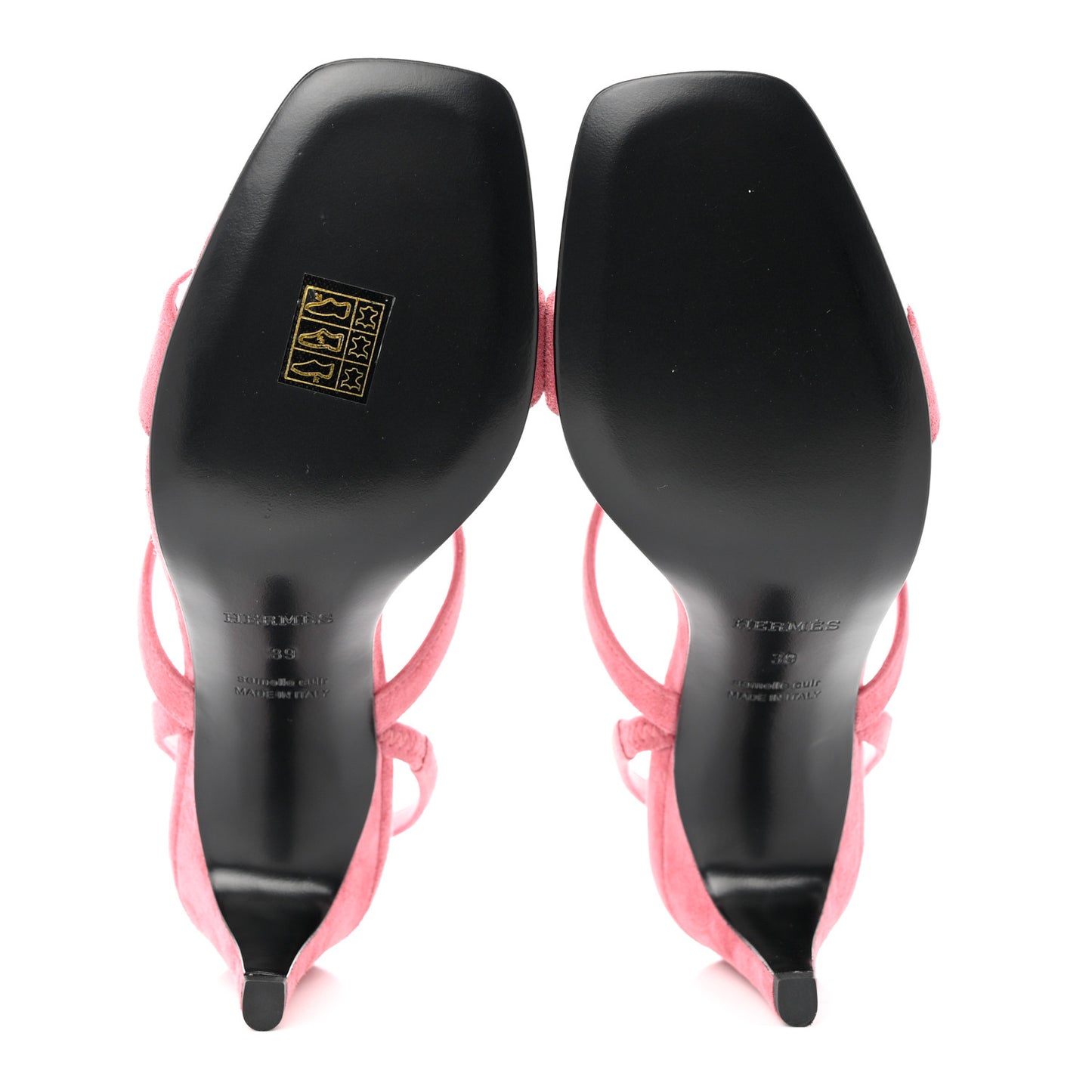 Suede Goatskin Glamour 75 Sandals 39 Rose Aphrodite