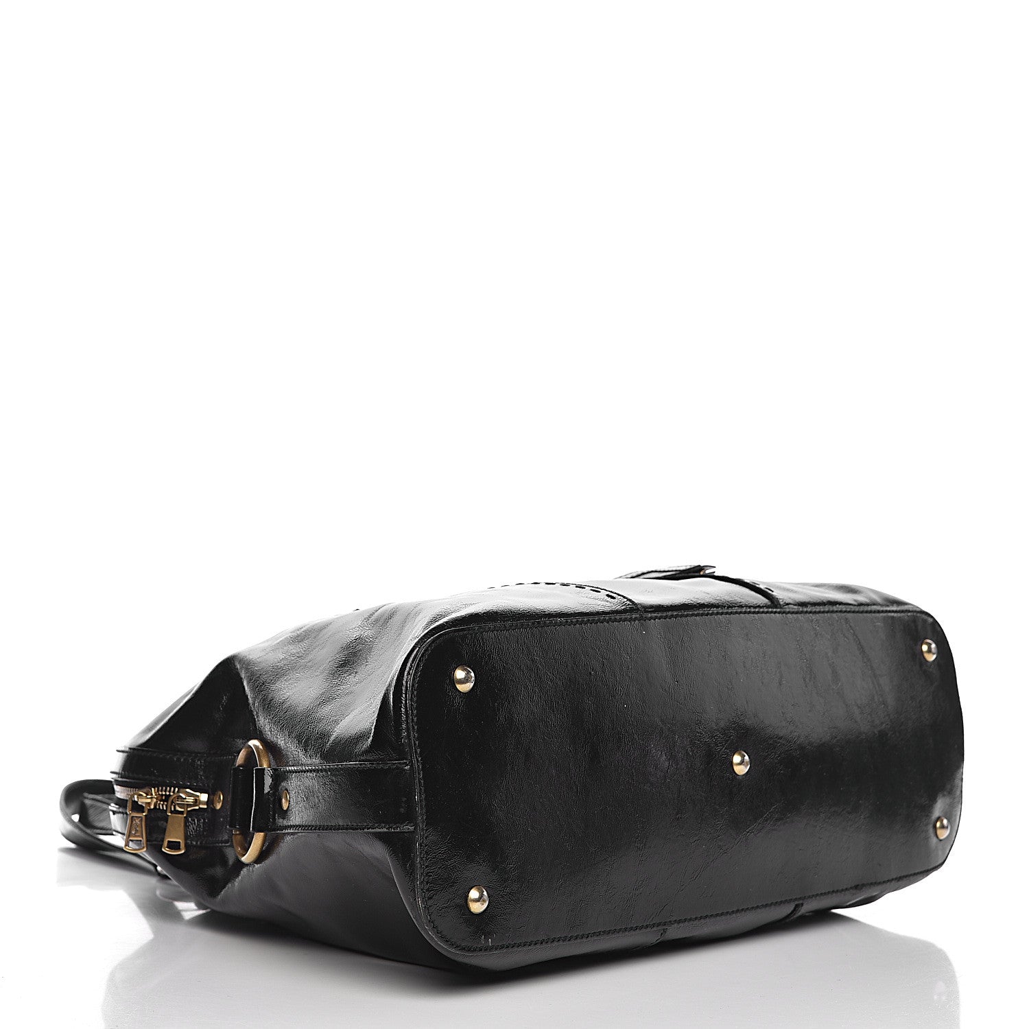 Saint Laurent Patent Oversized Muse Black 4 of 13