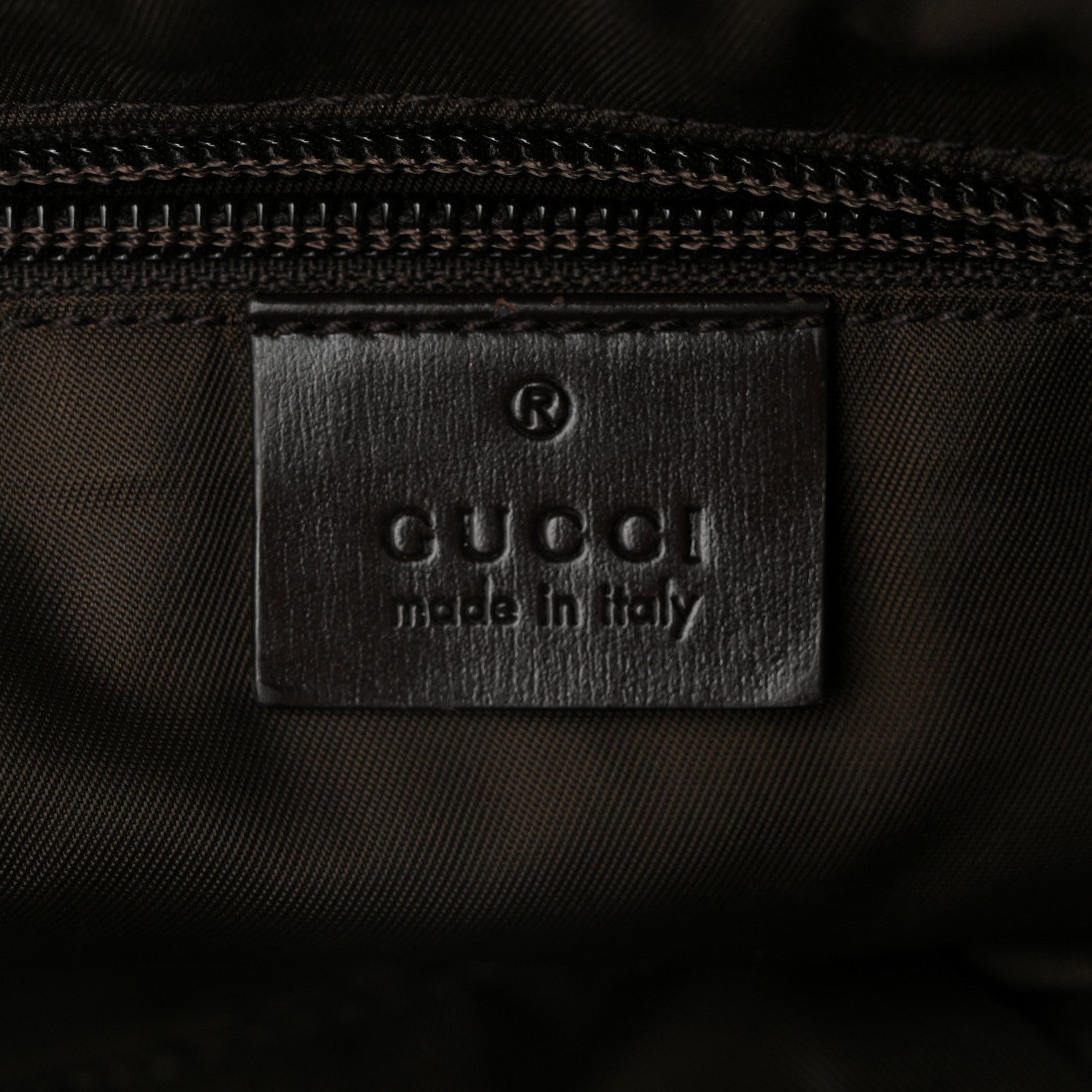 Gucci GG Plus Monogram Interlocking G Medium Backpack Dark Brown 6 of 12