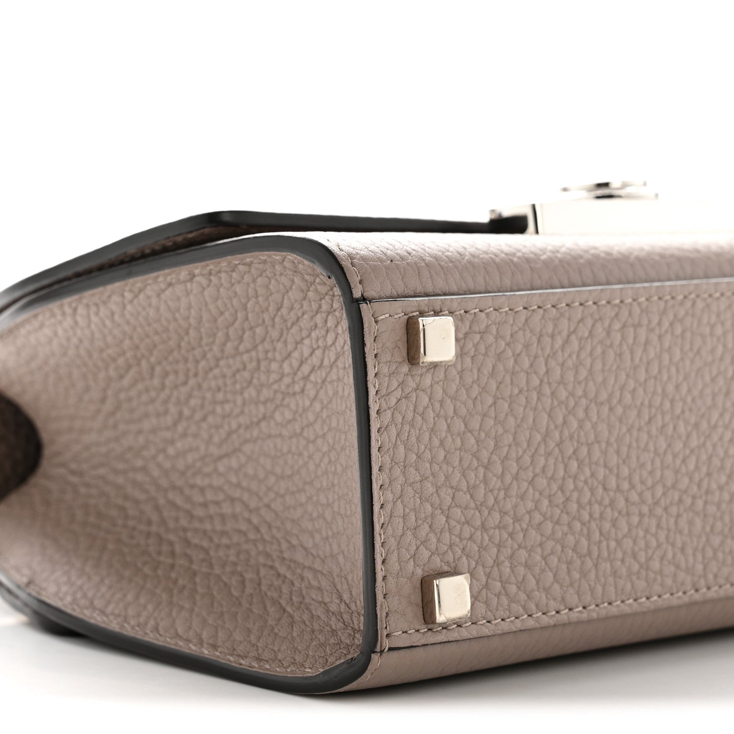 Moynat Taurillon Blush Rejane BB Tourterelle 8 of 11