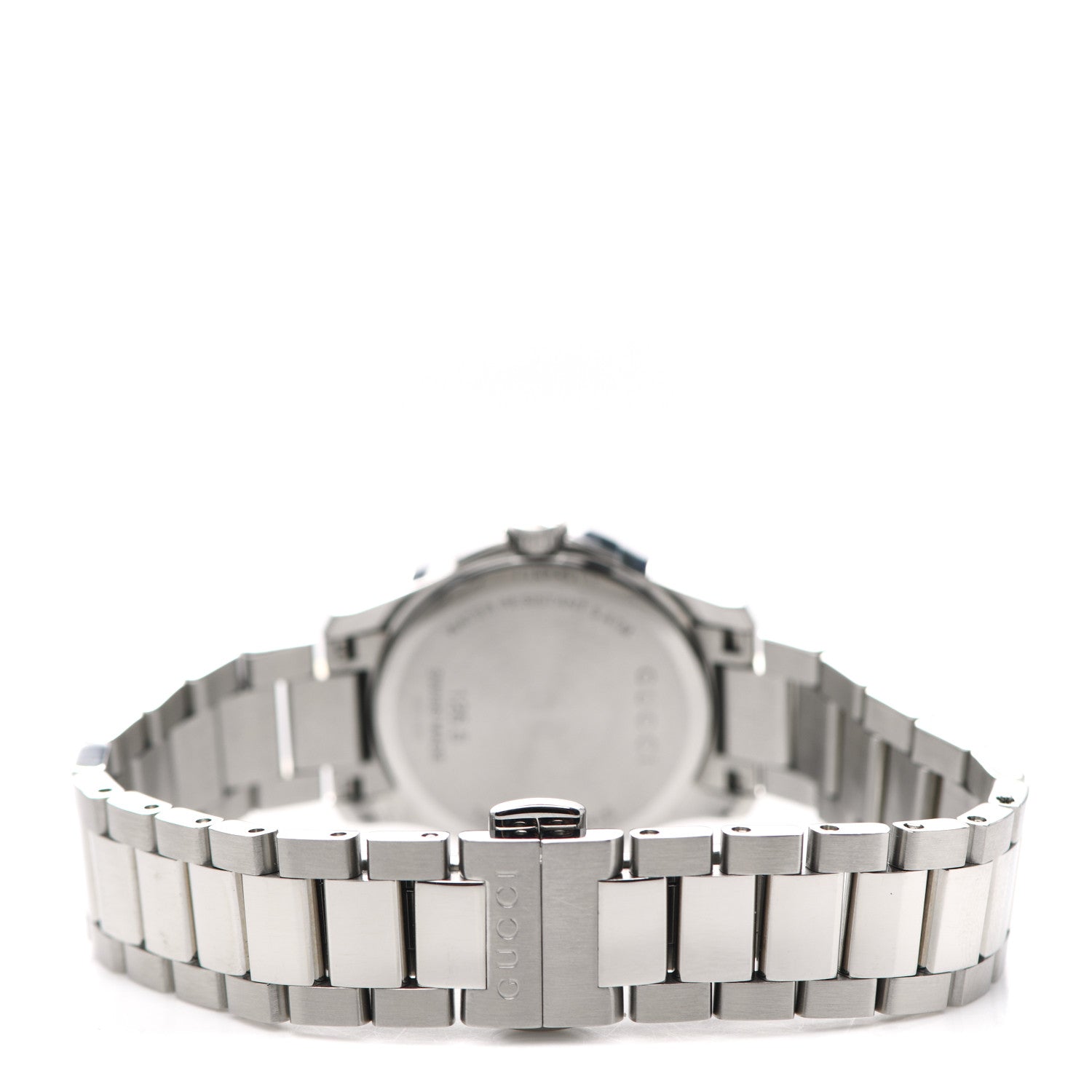 Gucci Stainless Steel Diamond Bezel Mother of Pearl 27mm G-Timeless Quartz Watch 6 of 8
