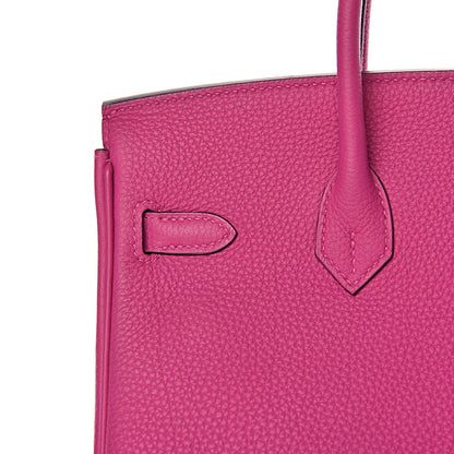 Hermes Togo Birkin 25 Rose Pourpre 31 of 46