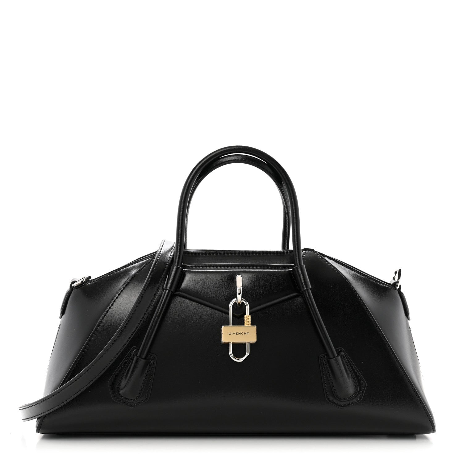 Givenchy Box Calfskin Mini Antigona Stretch Black 1 of 9
