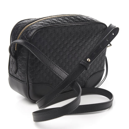 Gucci Microguccissima Mini Bree Messenger Bag Black 2 of 8