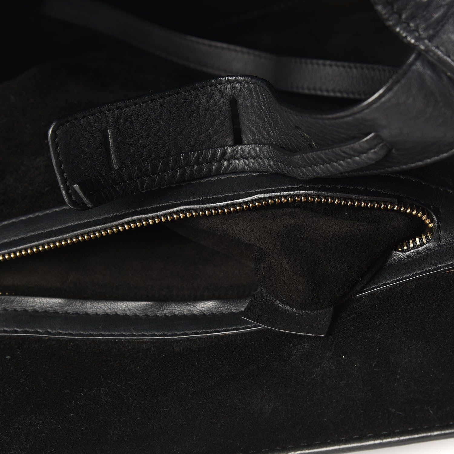 Celine Supple Calfskin Medium Phantom Luggage Black 9 of 12