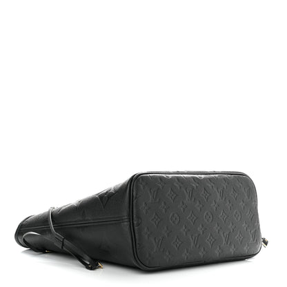 Louis Vuitton Empreinte Monogram Giant Neverfull MM Black 5 of 11