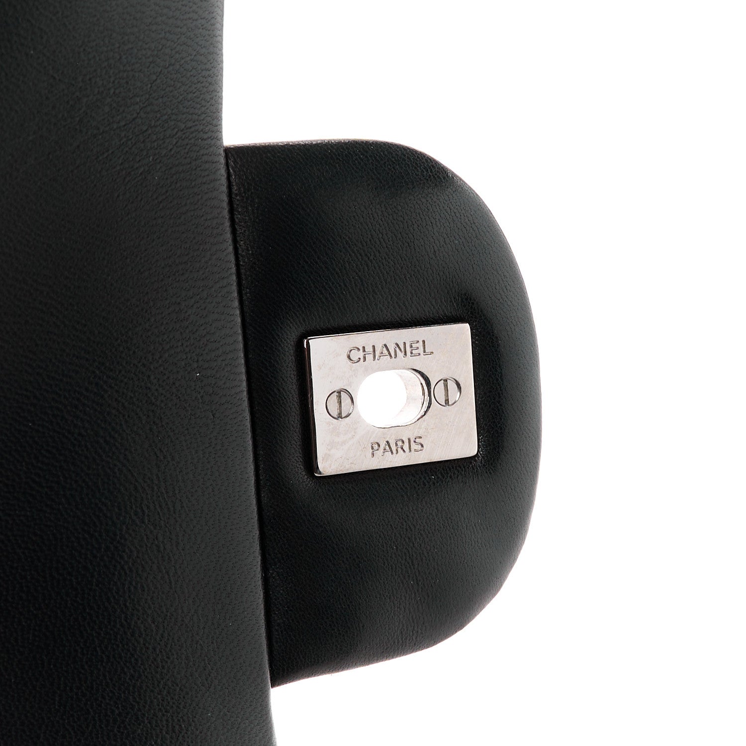 Chanel Lambskin Quilted Maxi Double Flap Black 7 of 15