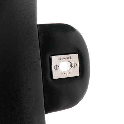 Chanel Lambskin Quilted Maxi Double Flap Black 7 of 15