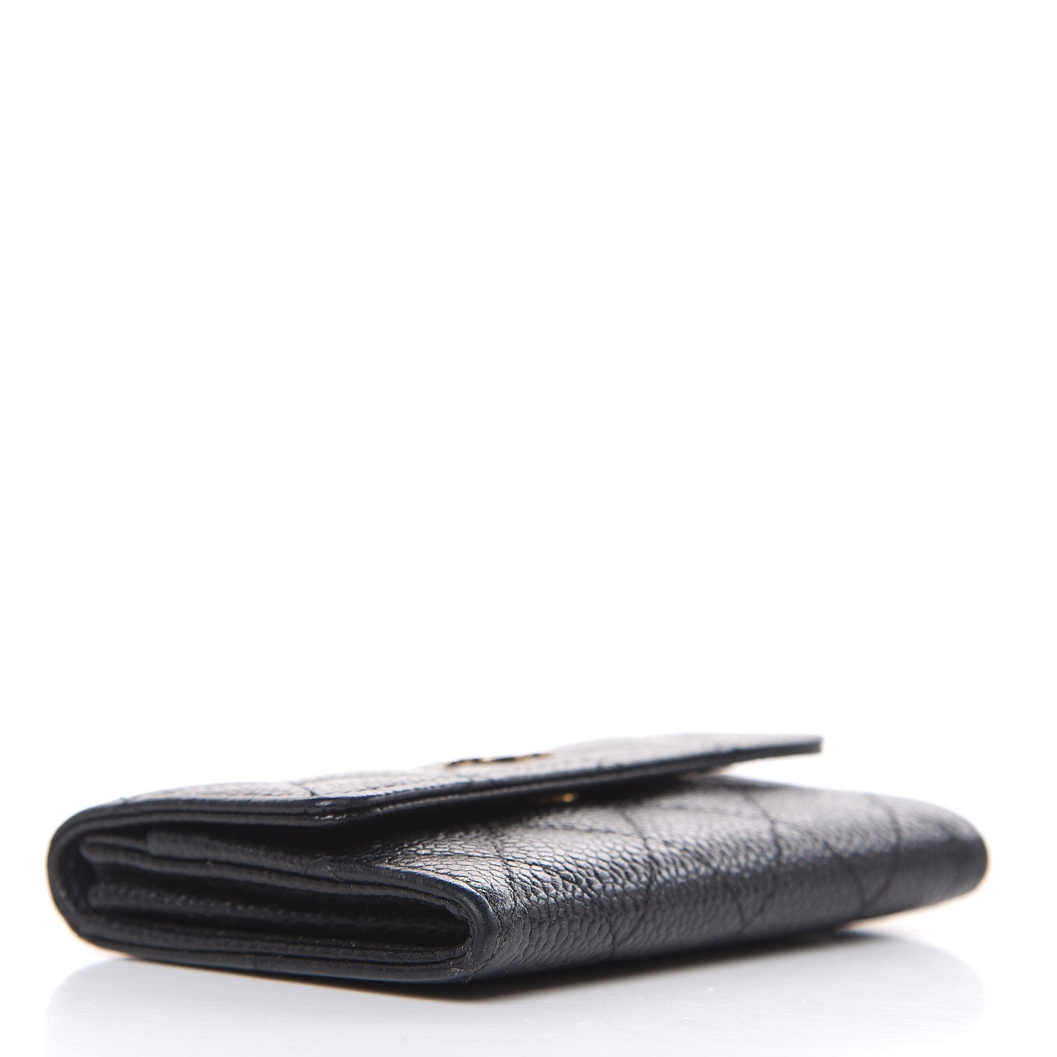 Chanel Caviar Quilted Flap Card Holder Black 4 of 8