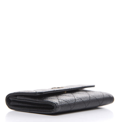 Chanel Caviar Quilted Flap Card Holder Black 4 of 8