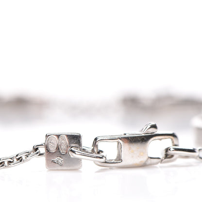 Louis Vuitton 18K White Gold Monogram Bracelet 3 of 3