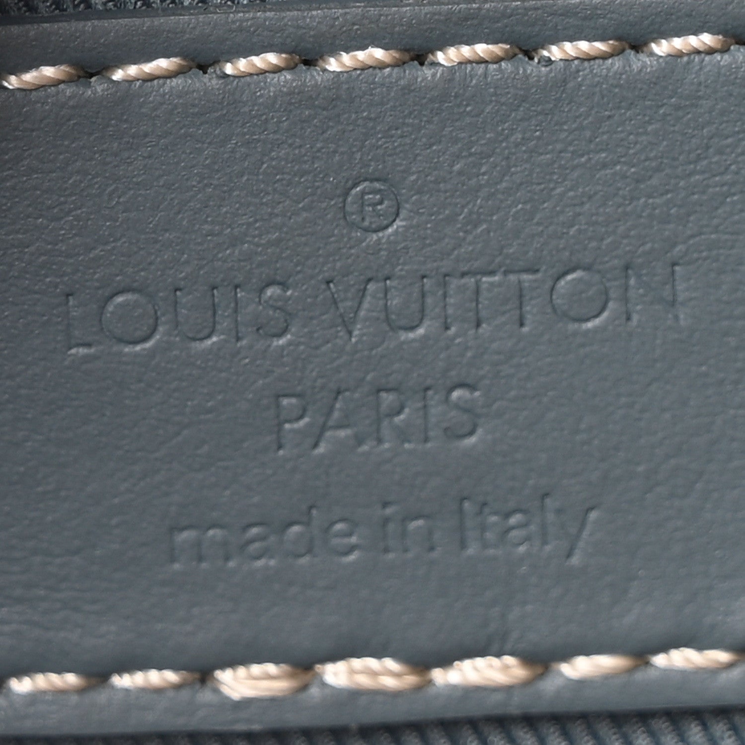 Louis Vuitton Monogram Washed Denim Keepall Bandouliere 50 Blue 6 of 9