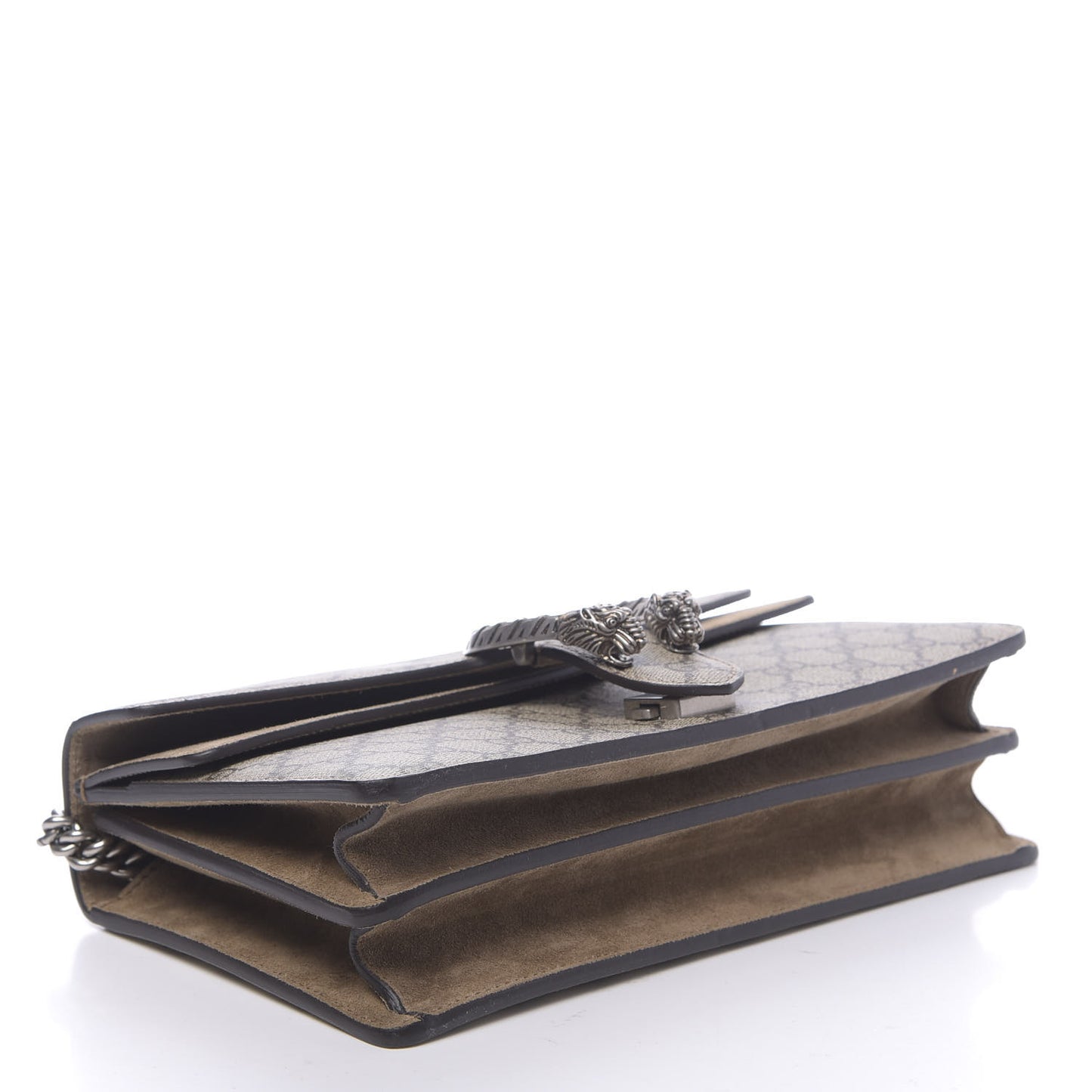 GG Supreme Monogram Small Dionysus Shoulder Bag Taupe