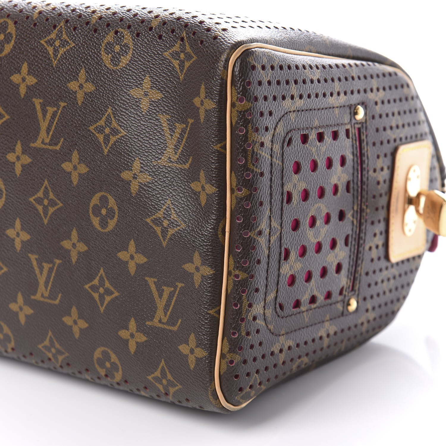 Louis Vuitton Monogram Perforated Speedy 30 Fuchsia 7 of 11
