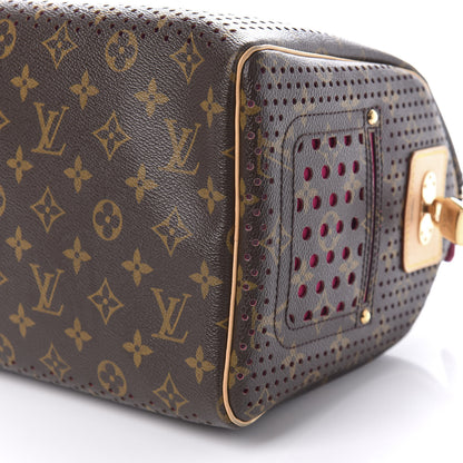 Louis Vuitton Monogram Perforated Speedy 30 Fuchsia 7 of 11