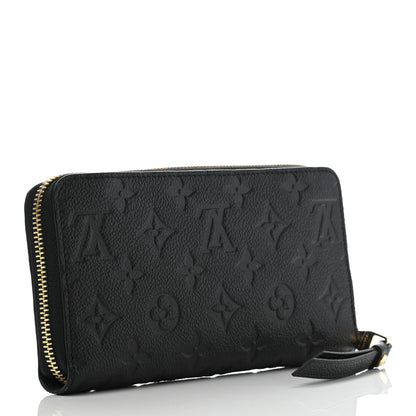 Louis Vuitton Empreinte Zippy Wallet Black 3 of 12