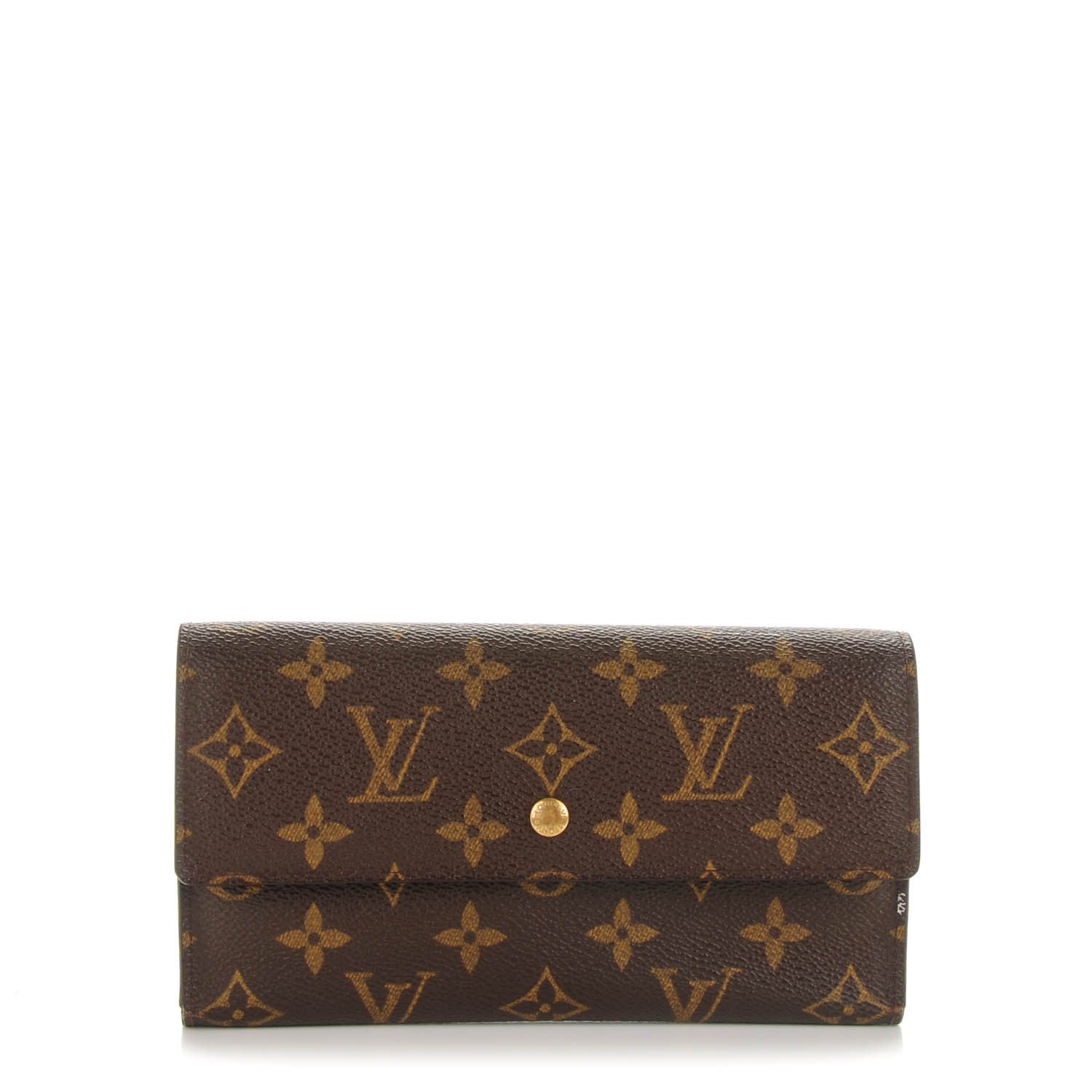 Louis Vuitton Monogram Porte Tresor International Wallet 1 of 9