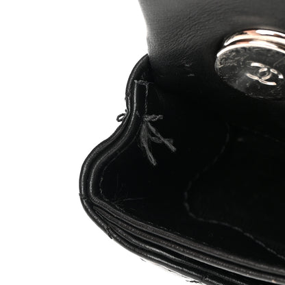 Chanel Calfskin Quilted CC Uniform Flap Belt Bag Black 12 of 16