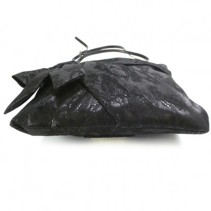 Valentino Garavani Lace Bow Crossbody Bag Black 4 of 10