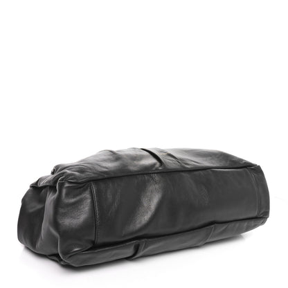 Mansur Gavriel Lambskin Wave Frame Clutch  Black 4 of 9