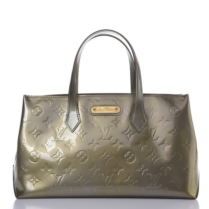 Louis Vuitton Vernis Wilshire PM Gris Art Deco 1 of 11