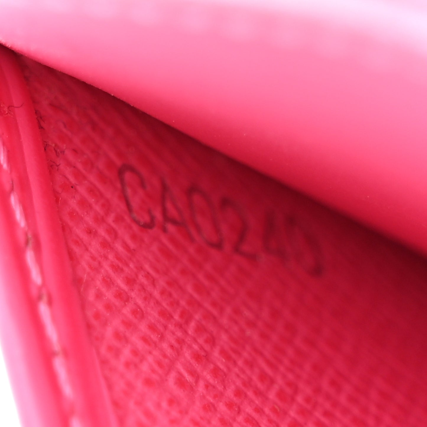Epi Card Holder Pink