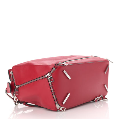 Loewe Calfskin Zipper Puzzle Bag Red 4 of 14
